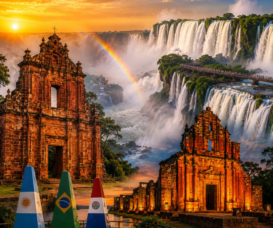 MISS�ES JESU�TICAS INTERNACIONAIS BR ? AR ? PY ? FOZ DO IGUA�U ? THERMAS DE MACHADINHO